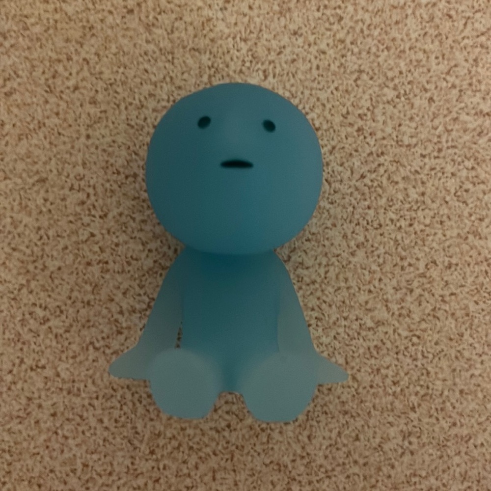 Glow in the dark Smitski from the toilet series